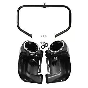 下部通気脚 6.5 インチ スピーカーポッド エンジンバー ハーレーツーリング 2009-2013 に適合 Lower Vented Leg 6.5'' Speakers Pods Engine Bar Fit For Harley Touring 2009-2013 【並行輸入品】