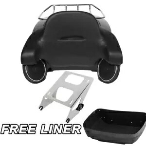 キングパック トランクスピーカーマウントラック ハーレーツアーパック ツーリンググライド 14-24用 King Pack Trunk Speakers Mount Rack Fit For Harley Tour Pak Touring Glide 14-24 【並行輸入品】