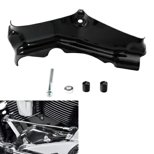 シリンダーベースカバー ハーレー ツーリング エレクトラ ストリート ロード グライド キング 17 アップに適合 Cylinder Base Cover Fit For Harley Touring Electra Street Road Glide King 17-Up 【並行輸入品】