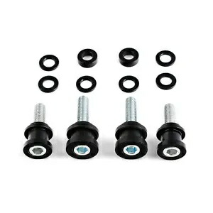 ブラックマウントドッキングハードウェアキット ハーレーソフテイル FLFB FLFBS FXBR 2018-Upに適合 Black Mount Docking Hardware Kit Fit For Harley Softail FLFB FLFBS FXBR 2018-Up 【並行輸入品】
