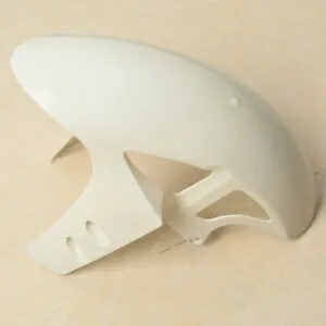 ABS 未塗装ホワイトフロントフェンダーヤマハ YZF R1 YZFR1 YZF-R1 2009-2024 23 ABS Unpainted White Front Fender Fit For Yamaha YZF R1 YZFR1 YZF-R1 2009-2024 23 【並行輸入品】