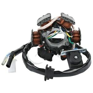 6 極磁気ステータ発電機コイル ATV スクーターゴーカート GY6 125cc 150cc 米国 6 Pole Magneto Stator Generator Coil For ATV Scooter Go Kart GY6 125cc 150cc US 【並行輸入品】
