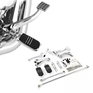フットペグ フォワードコントロールキット ハーレー スポーツスター XL 883 1200 2004-2013 クローム用 Foot Pegs Forward Control Kit For Harley Sportster XL 883 1200 2004-2013 Chrome 【並行輸入品】