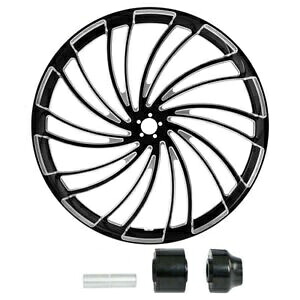 30 インチ フロント ホイール リム & シングル ディスク ハブ ハーレー ツーリング ロード グライド キング 08 以降用 30'' Front Wheel Rim & Single Disc Hub For Harley Touring Road Glide King 08-Up 【並行輸入品】