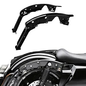 フェンダーサポートキット ハーレーツーリング CVO ロードグライドキング 2014-2024 23 ブラックに適合 Fender Support Kit Fit For Harley Touring CVO Road Glide King 2014-2024 23 Black 【並行輸入品】