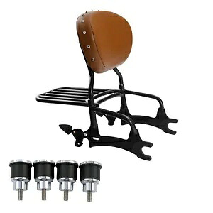 バックレスト シーシーバー 荷物ラック スプールキット インディアン チーフテン ダークホース 14-22用 Backrest Sissy Bar Luggage Rack Spools Kit For Indian Chieftain Dark Horse 14-22 【並行輸入品】