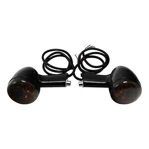 リアウインカー LED アンバーライト ハーレースポーツスター XL 883 1200 1992-2022 に適合 Rear Turn Signals LED Amber Light Fit For Harley Sportster XL 883 1200 1992-2022 【並行輸入品】