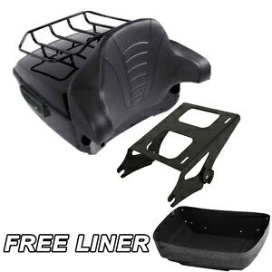 キングパック トランク バックレスト マウント トップラック ハーレー ツアーパック ツーリング 14-24 米国用 King Pack Trunk Backrest Mount Top Rack Fit For Harley Tour Pak Touring 14-24 US 【並行輸入品】 67,760円