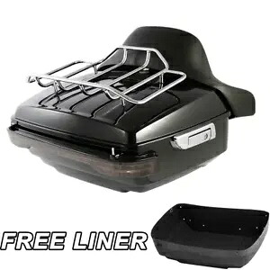 キングパック トランクブレーキターンテールライト ハーレーツアーパックツーリング 2014-24 23用 King Pack Trunk Brake Turn Tail Light Fit For Harley Tour Pak Touring 2014-24 23 【並行輸入品】