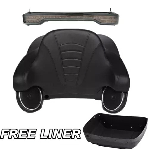 キングパック トランクパッド & スピーカー ライト ハーレー ツアー パック エレクトラ グライド 14-24 に適合 King Pack Trunk Pad & Speakers Light Fit For Harley Tour Pak Electra Glide 14-24 【並行輸入品】