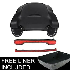 キングパック トランクパッドスピーカーライトマーカー ハーレーツアーパックエレクトラグライド 14-24用 King Pack Trunk Pad Speaker Light Marker For Harley Tour Pak Electra Glide 14-24 【並行輸入品】