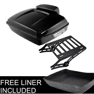 チョップドパック トランクパッドマウントラック ハーレーツアーパック ロードグライド 2014年以降 米国用 Chopped Pack Trunk Pad Mount Rack Fit For Harley Tour Pak Road Glide 2014-Up US 【並行輸入品】