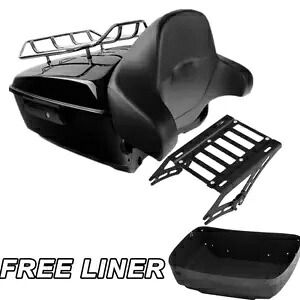 キングパック トランクパッドマウントラック ハーレーツーリング ロードキング 2014-2024 2023 22用 King Pack Trunk Pad Mount Rack Fit For HarleyTouring Road King 2014-2024 2023 22 【並行輸入品】