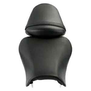 ブラック ドライバー ライダー & 助手席 スズキ GSXR1000 GSXR 1000 2007-2008 米国用 Black Driver Rider & Passenger Seats For Suzuki GSXR1000 GSXR 1000 2007-2008 US 【並行輸入品】