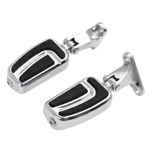 パッセンジャーフットペグ & マウントハーレーツーリングエレクトラストリートロードグライド 93-23 に適合 Passenger Footpeg & Mount Fit For Harley Touring Electra Street Road Glide 93-23 【並行輸入品】