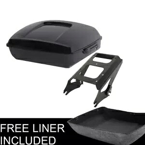 ブラックチョップドパックトランクマウントラック ハーレーツアーパックツーリングモデル09-13に適合 Black Chopped Pack Trunk Mount Rack Fit For Harley Tour Pak Touring Models 09-13 【並行輸入品】 58,685円