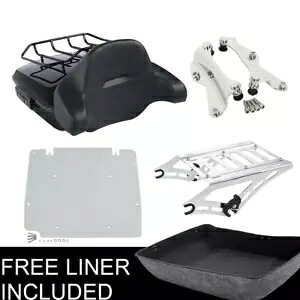 チョップドパック トランクマウント ドッキングプレート ハーレーツアーパック ツーリンググライド 2014年以降用 Chopped Pack Trunk Mount Docking Plate For Harley Tour Pak Touring Glide 2014-Up 【並行輸入品】