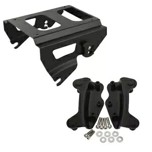 ソロパックマウントラック ドッキングキット付き ハーレーツアーパック エレクトラ ロードグライド 09-13用 Solo Pack Mount Rack W/ Docking Kit For Harley Tour Pak Electra Road Glide 09-13 【並行輸入品】