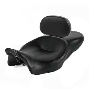 運転席&助手席&ライダー背もたれパッド ハーレーツーリンググライド2009-2023に適合 Driver Passenger Seat &Rider Backrest Pad Fit For Harley Touring Glide 2009-2023 【並行輸入品】