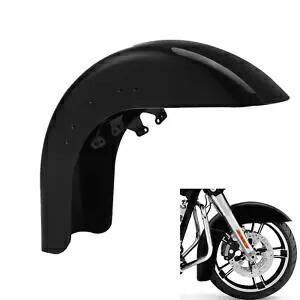 ビビッドブラックフロントフェンダーハーレーツーリングストリートロードグライドFLHX FLTR 14-24 23用 Vivid Black Front Fender For Harley Touring Street Road Glide FLHX FLTR 14-24 23 【並行輸入品】