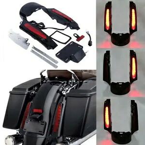 リアフェンダー延長筋膜 LED ライトハーレーツーリングロードキンググライド 09-13 Rear Fender Extension Fascia LED Light For Harley Touring Road King Glide 09-13 【並行輸入品】
