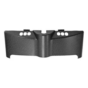 カーボンファイバーマットブラックインナーフェアリングスカートハーレーツーリンググライド14-23に適合 Carbon Fiber Matte Black Inner Fairing Skirt Fit For Harley Touring Glide 14-23 【並行輸入品】