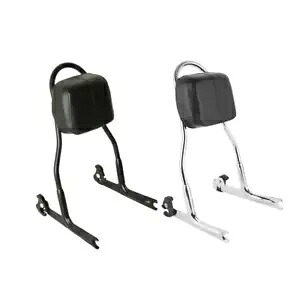 ハーレーソフテイルファットボーイナイトトレイン用取り外し可能な乗客シーシーバーバックレスト Detachable Passenger Sissy Bar Backrest For Harley Softail Fat Boy Night Train 【並行輸入品】