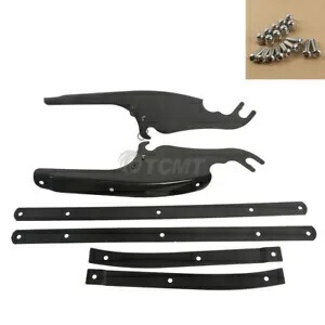 フロントガラスブラケットマウント ハーレーソフテイル FLS FLST FLSTC FLSTF FLSTFB 2000-17用 Windshield Bracket Mount For Harley Softail FLS FLST FLSTC FLSTF FLSTFB 2000-17 【並行輸入品】
