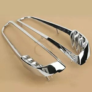 ハーレーダビッドソン V-ROD VRSC ROD 2001-2010 モデル用クロームラジエータートリムベゼル Chrome Radiator Trim Bezels For Harley Davidson V-ROD VRSC ROD 2001-2010 Models 【並行輸入品】