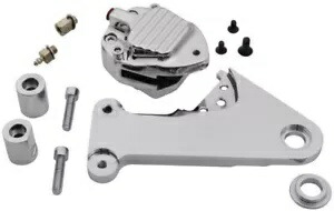 クローム 2 ピストン リア ブレーキ キャリパー 82-87 ハーレー スポーツスター XL 58768用 Chrome 2 Piston Rear Brake Caliper For 82-87 Harley Sportster XL 58768 【並行輸入品】