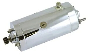 Prestolite クローム スターターモーター 66-82 ハーレー ショベルヘッド 31463-88T 17007用 Prestolite Chrome Starter Motor For 66-82 Harley Shovelhead 31463-88T 17007 【並行輸入品】