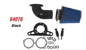 ブラック Ram エアクリーナー インテーク 00-13 ハーレー ダイナ ソフテイル FXST FLST FXD 84076 Black Ram Air Cleaner Intake For 00-13 Harley Dyna Softail FXST FLST FXD 84076 【並行輸入品】
