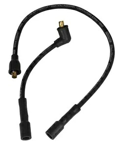 Moroso ブラックスパークプラグ点火ワイヤー 86-03 ハーレースポーツスター 32092-98 18482 Moroso Black Spark Plug Ignition Wires For 86-03 Harley Sportster 32092-98 18482 【並行輸入品】