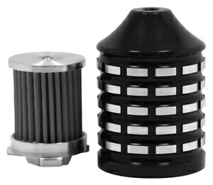 ハーレーツインカムエボリューションスポーツスター89070用ビレットブラックオイルクーラーフィルター Billet Black Oil Cooler Filter For Harley Twin Cam Evolution Sportster 89070 【並行輸入品】
