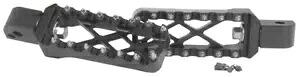 ブラック MX オスマウントフットペグ ハーレーチョッパーダイナソフテイル用 FXD 44233 Black MX Male Mount Footpegs For Harley Chopper Dyna Softail FXD 44233 【並行輸入品】