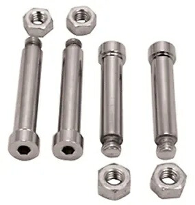クローム フロント キャリパー取り付けボルト ハードウェア - 77-83 ハーレー スポーツスター XL 58373 Chrome Front Caliper Mounting Bolts Hardware - 77-83 Harley Sportster XL 58373 【並行輸入品】