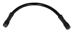 ブレーキラインホース ブラック フロント リア -3AN #3 16インチ ハーレーオートバイ用 49419 Brake Line Hose Black Front Rear -3AN #3 16\