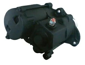 リンクルブラックスターターモーター 1.4 Kw 07+ ハーレーツインカム 31618-06A 17089 Wrinkle Black Starter Motor 1.4 Kw For 07+ Harley Twin Cam 31618-06A 17089 【並行輸入品】