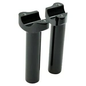 ブラック ハンドルバー ライザー 6インチ ハーレー ソフテイル ダイナ FLHR スポーツスター 56223-98 41005用 Black Handlebar Risers 6\