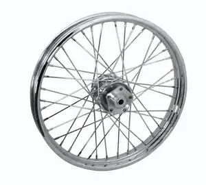 フロントまたはリア 16インチ x 3インチ クローム 40 スポーク ホイールリム 73-84 ハーレー 51705 用 Front or Rear 16\