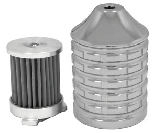 ハーレーツインカムエボリューションスポーツスター89071用ビレットクロームオイルクーラーフィルター Billet Chrome Oil Cooler Filter For Harley Twin Cam Evolution Sportster 89071 【並行輸入品】