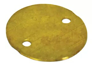 ハーレーゼニスベンディックスキャブレター用スロットルバタフライプレート 82212 Throttle Butterfly Plate For Harley Zenith Bendix Carburetor 82212 【並行輸入品】