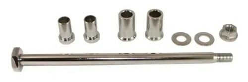 クローム スイングアーム ピボット ボルト キット 00-07 ハーレー ソフテイル FLST 47610-00 29551用 Chrome Swingarm Pivot Bolt Kit For 00-07 Harley Softail FLST 47610-00 29551 【並行輸入品】