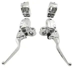 クローム ハンドルバー コントロール キット 14-16 ハーレー ツーリング FLHT FLHX 44740用 Chrome Handlebar Control Kit For 14-16 Harley Touring FLHT FLHX 44740 【並行輸入品】
