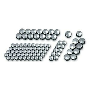 エンジンモーター ドレスアップ キット クローム ボルト キャップ カバー 04-20 スポーツスター XL 06477 Engine Motor Dress Up Kit Chrome Bolt Caps Covers For 04-20 Sportster XL 06477 【並行輸入品】