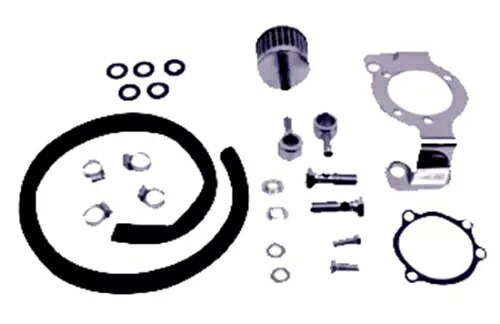 サポート ブラケット マウント キット 91+ スポーツスター用 クローム Keihin CV キャブレター 84329 Support Bracket Mount Kit For 91+ Sportster Chrome Keihin CV Carburetor 84329 【並行輸入品】