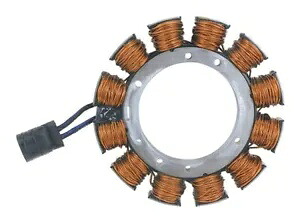 成形されていない 15 アンペア ステーター 70-75 ハーレー ショベルヘッド 29965-70 17855 用 Unmolded 15 Amp Stator For 70-75 Harley Shovelhead 29965-70 17855 【並行輸入品】