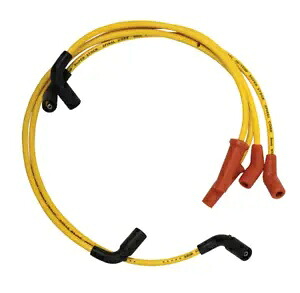 イエロー アクセル スーパー ストック スパーク プラグ 点火ワイヤー 17+ ハーレー ツーリング 18452 Yellow Accel Super Stock Spark Plug Ignition Wires For 17+ Harley Touring 18452 【並行輸入品】 44,220円