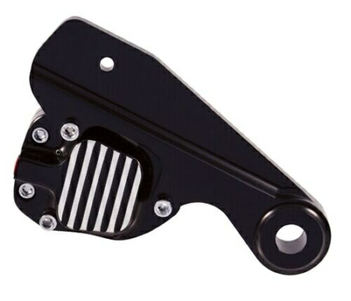 陽極酸化ブラックビレットリアブレーキキャリパー 84-86 ハーレーソフテイル FXWG 58739 用 Anodized Black Billet Rear Brake Caliper For 84-86 Harley Softail FXWG 58739 【並行輸入品】
