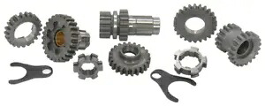 トランスミッション再構築ギア 77-86 ハーレー 4 スピード 72705 用ギアセット Transmission Rebuild Gear Gears Set For 77-86 Harley 4 Speed 72705 【並行輸入品】